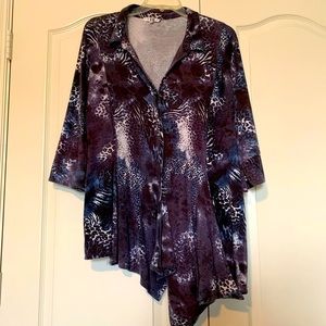 2X super soft knit jacket/sweater